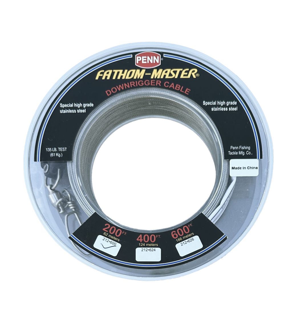 買い保障できる Master Fathom Penn Downrigger Headquarters Fisherman's – Cable ペン