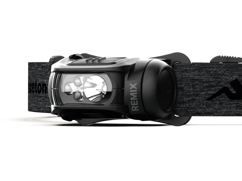 Princeton Tec RMX22-BK/DK Remix Hybrid Beam LED Headlamp
