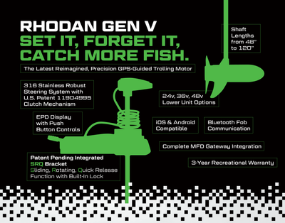Rhodan GEN5 GPS Anchor & Trolling Motor