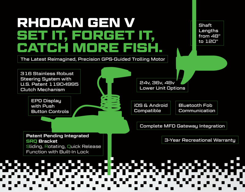 Rhodan GEN5 GPS Anchor & Trolling Motor