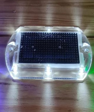 Hydro Glow Solar Dock and Pathway Light Daylight White