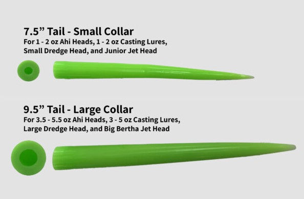 WolfPack Tackle Ahi Tail - 9.5in