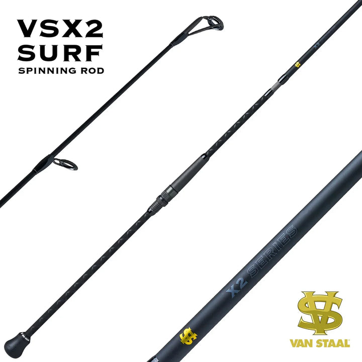 Van Staal VSX2 Series Surf Spinning Rod – Fisherman's Headquarters
