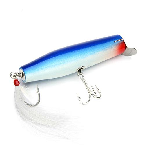 danny the duck fishing lure Gibbs Surface Swimmer Lures Bunker / 2 1/4oz Unlike minnow type plugs that swim from the nose RM Smith 6" Danny Swimmer