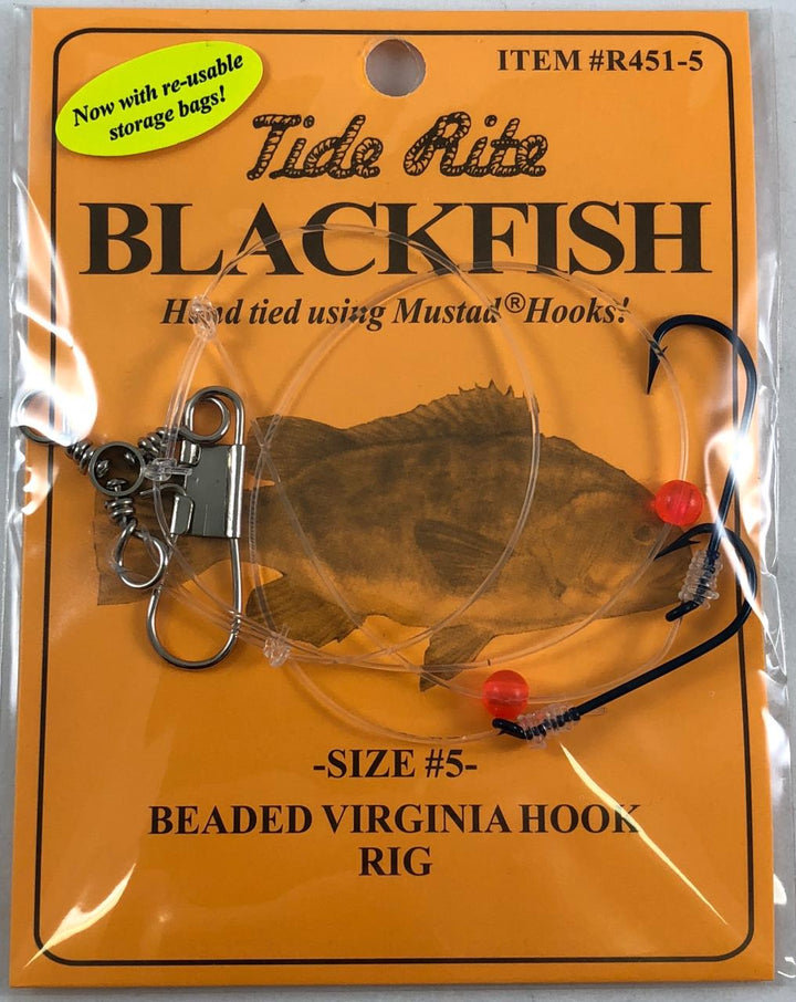 Tide Rite R451 Blackfish Hi-Lo Rig with 3-Way & Interlock Snap – Fisherman's Headquarters