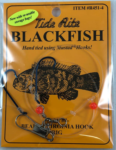 Tide Rite R451 Blackfish Hi-Lo Rig with 3-Way & Interlock Snap