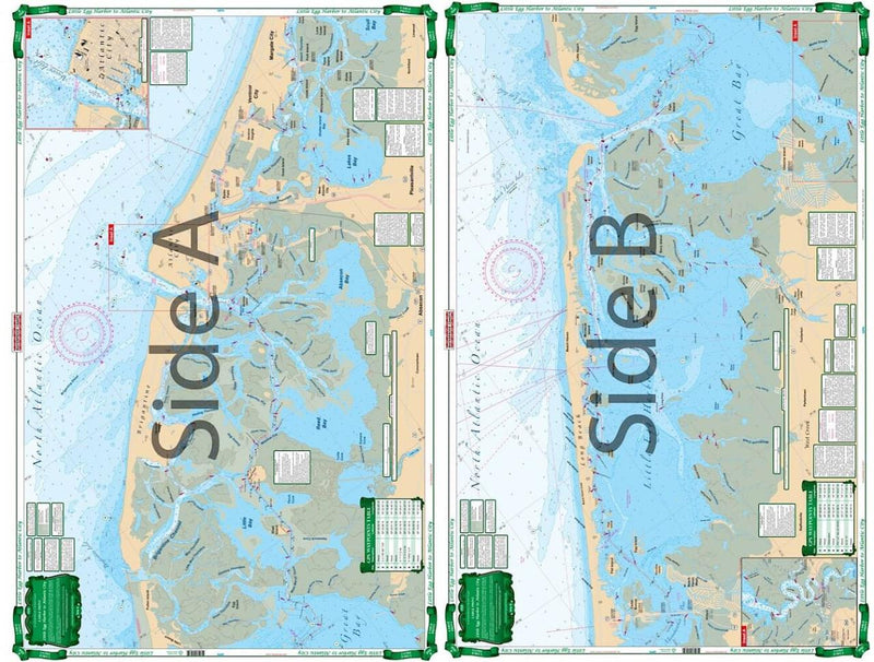 Waterproof Charts IC Inshore and Offshore Nautical Charts
