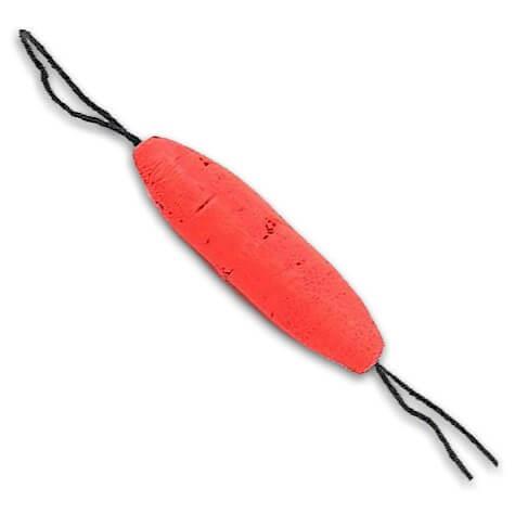 cork inserts for fishing lures Plastilite Red Cork String Floats