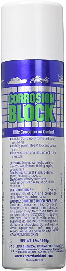 Corrosion Block Lubricant Spray