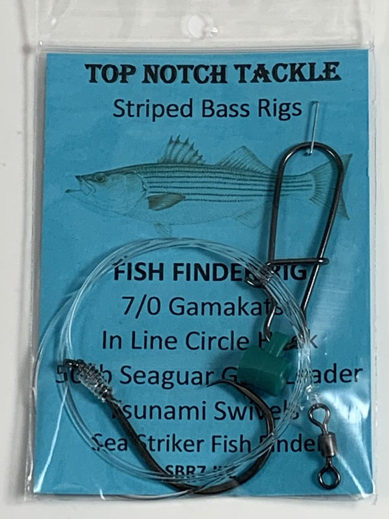Top Notch Tackle Striped Bass Rigs – Fisherman's Headquarters