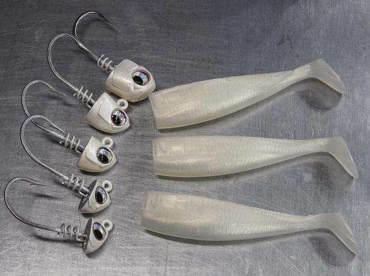 No Live Bait Needed Jig Heads for 5