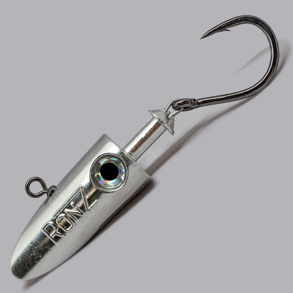 RonZ Big Game Jig Heads with Swing Hook – Fisherman's Headquarters
