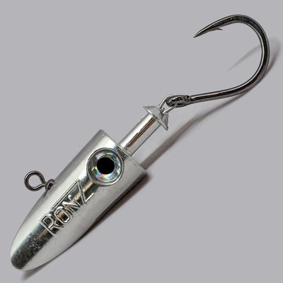 RonZ Big Game Jig Heads with Swing Hook