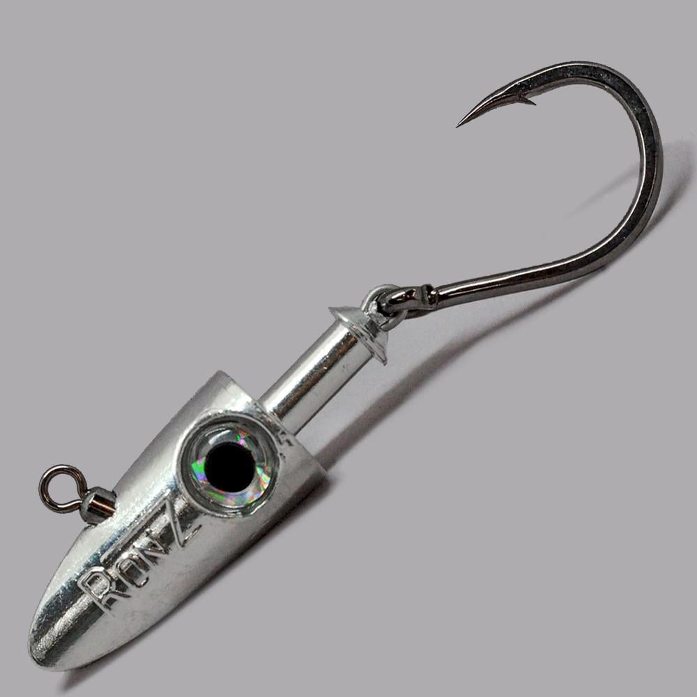 専用予約品　RonZ （ロンズ）Big Game HDヘッド 2個 RonZ Big Game Jig Heads with Swing Hook – Fisherman's Headquarters