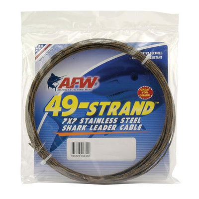 Fishing Line Steel Wire Leader With 50cm/19.7in Fishhook Line