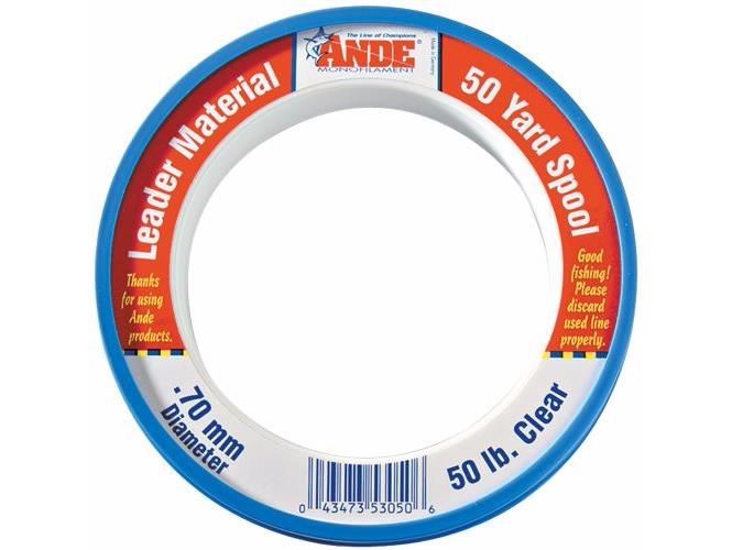 Ande Premium Monofilament Clear Leader