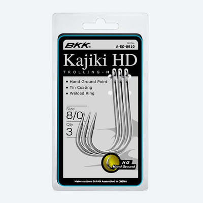 BKK Kajiki Heavy Duty Trolling Hook - Tin Coated - 6970595282249