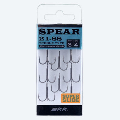BKK Spear 21-SS Super Slide Treble Hook - 6939067093608