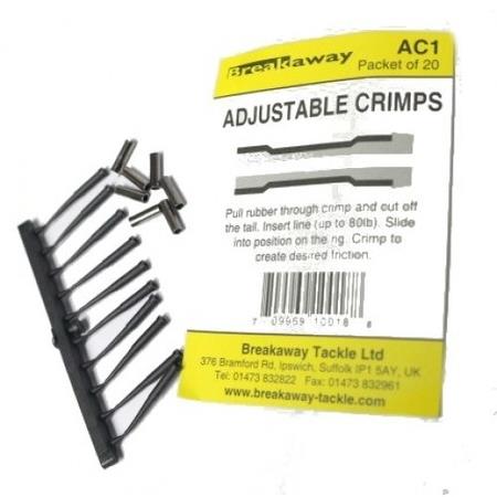 crimping braided fishing line Breakaway Adjustable Crimps – Fisherman's Headquarters