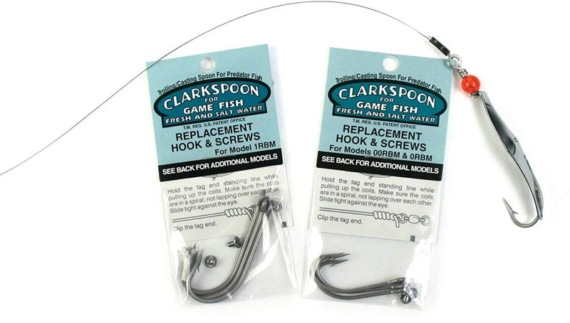 Clarkspoon Sqiud Spoon Replacement Hooks & Screws - 046837100445
