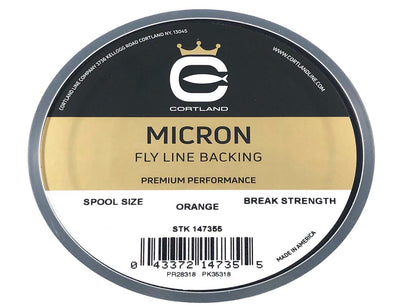 cortland fly reel backing Cortland Micron Fly Line Backing – Fisherman's Headquarters