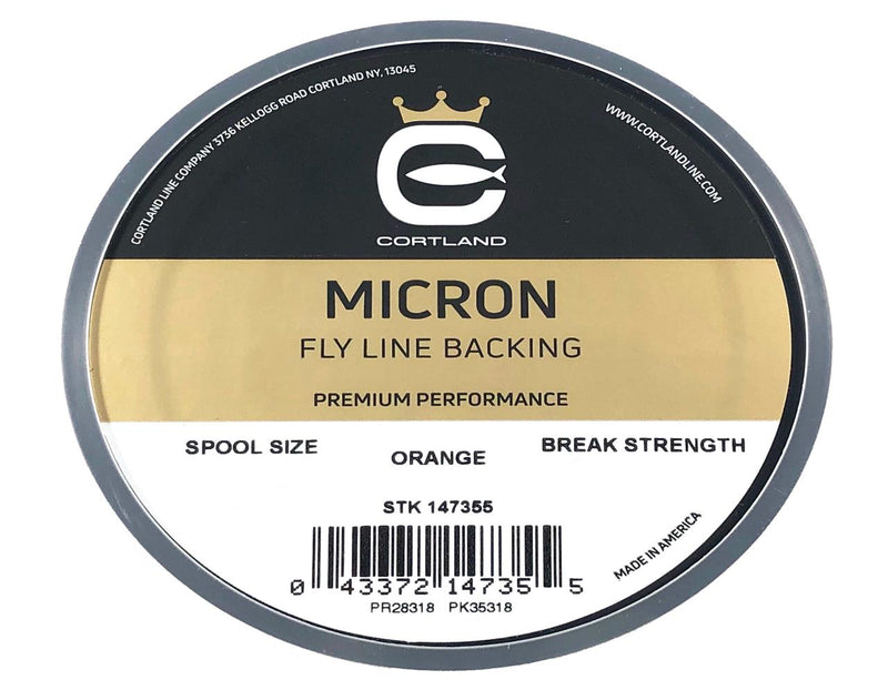 Cortland Micron Fly Line Backing - 043372147355