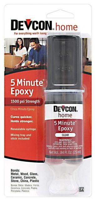 Devcon High Strength 5 Minute Epoxy - 078143208454