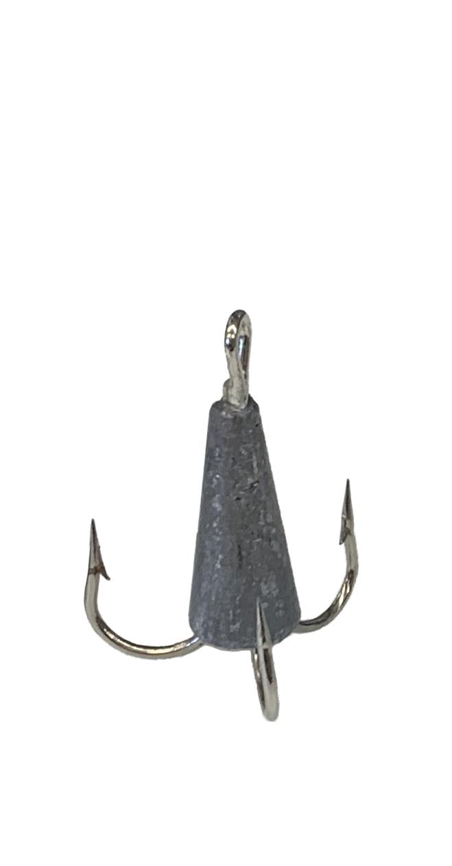 Dolphin WTH Weighed Treble Snag Hook 7/0 1.6oz