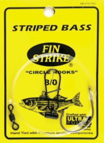 FinStrike MU797 Inline Circle Hook Rig Swivel & Fishfinder - 749222017211