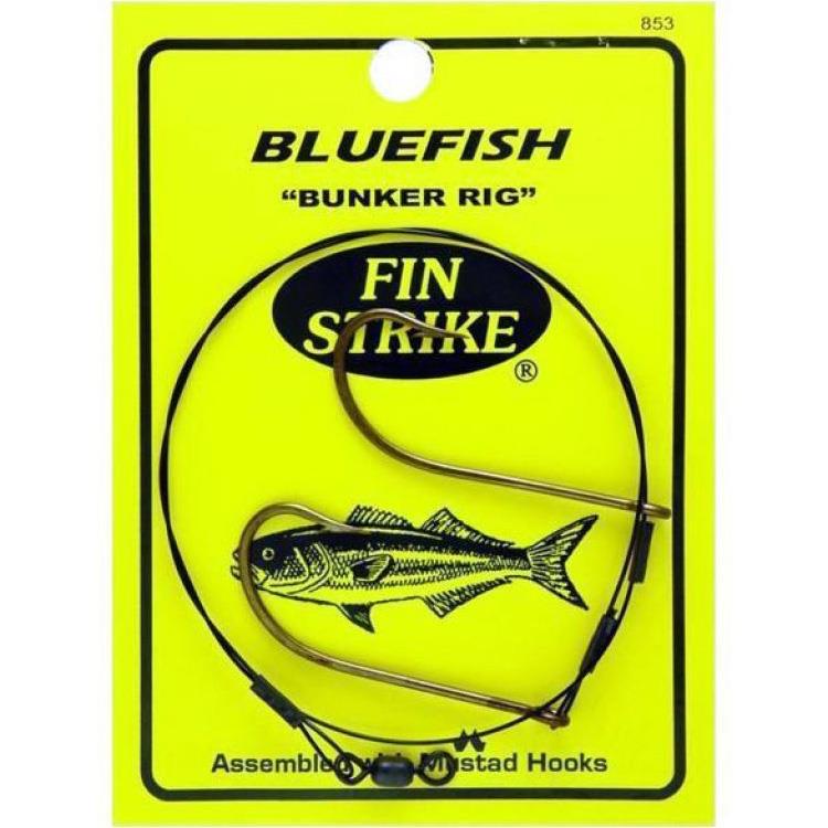 Finstrike 853 Bluefish Tandem Rig Adjustable Bunker On Wire - 749222003696