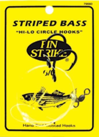 Finstrike MU796 Striped Bass Hi-Lo Rig Swivel & Sinker Loop - 749222015224