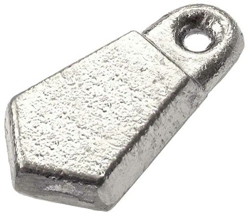 Flat Bank Lead Sinker – Fisherman's Headquarters