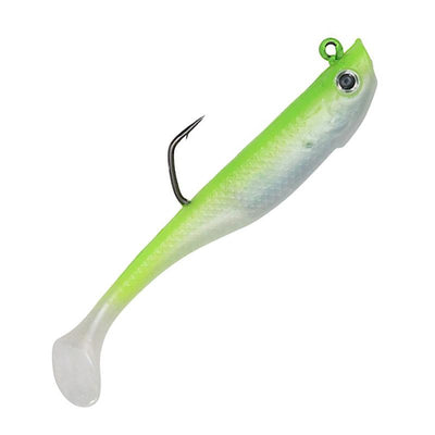 Dr.Fish Soft Plastic Baits, Fork Tail Soft Jerbait Minnow Lures, 3 to 4-3/4  Inches Soft Swimbaits Jerk Shad Baits Crappie Bass Fishing Lures, Soft