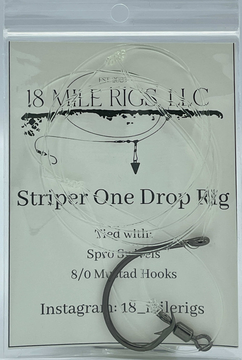 18 Mile SDC Striper One Drop Rig