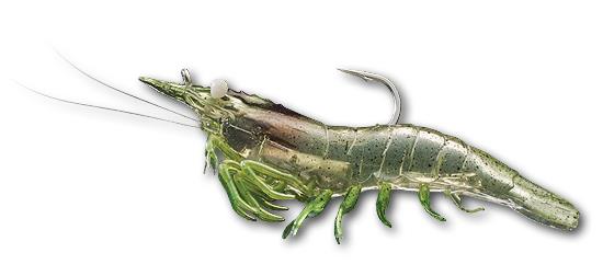 LiveTarget Soft Bait Rigged Shrimp - 697713208023