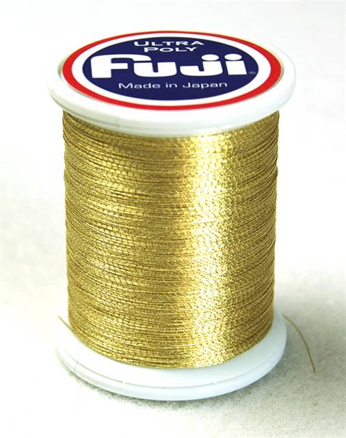 Fuji ULTRA Poly Thread Size D 100M Spool Metallic