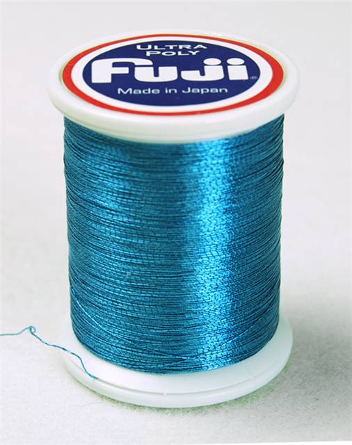 Fuji ULTRA Poly Thread Size D 100M Spool Metallic