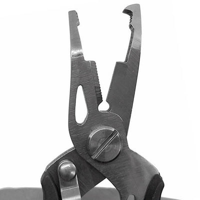Shimano Brutas Split Ring Pliers Silver Nickel 5in - Pliers - Jig