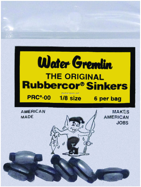 Water Gremlin PRC Rubbercore Lead Sinker