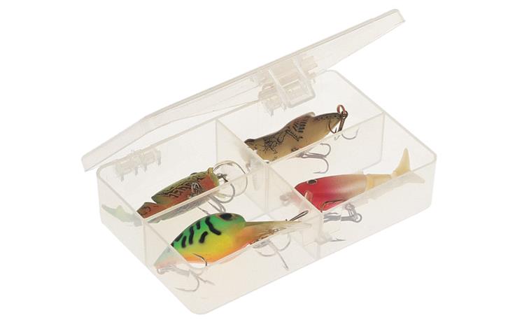 Plano - Six-Compartment Tackle Organizer - Clear