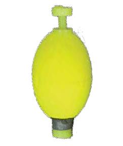 Plastilite Weighted Oval Snap-On Foam Floats - 032413004252