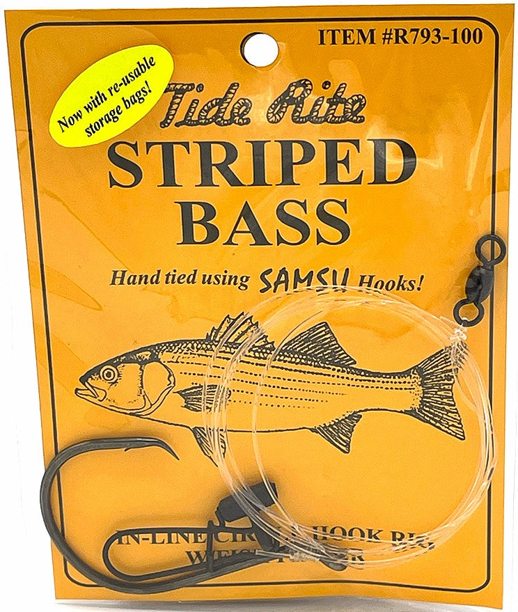 Tide Rite In-Line Circle Striped Bass Bait Rig w/ Fishfinder