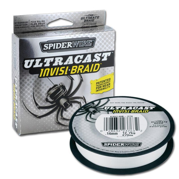 Fishing Line Spider Wire Ultracast Invisi-Braid 300yd / Casting / Bottom