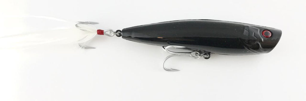 Buy Dr.Fish Fishing Minnow Plugs Stickbait Lure Black Silver Mix