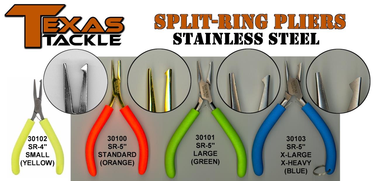 Texas Tackle Split Ring Pliers Are Way Easier to Use!! 
