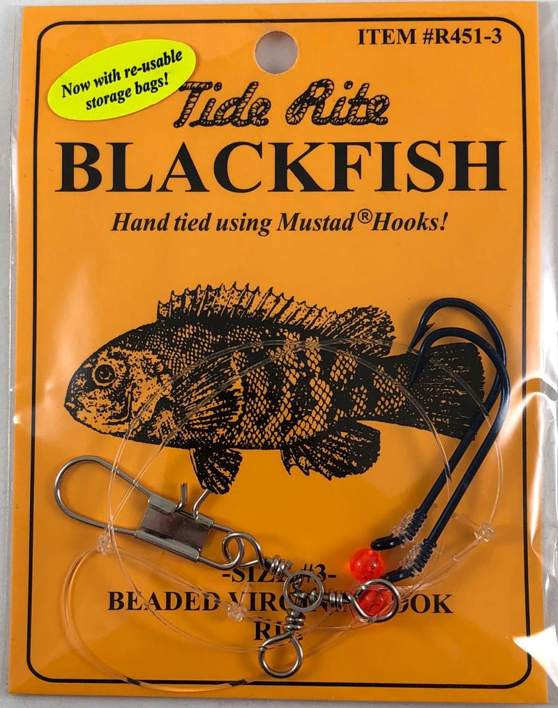 Tide Rite R451 Blackfish Hi-Lo Rig with 3-Way & Interlock Snap –  Fisherman's Headquarters