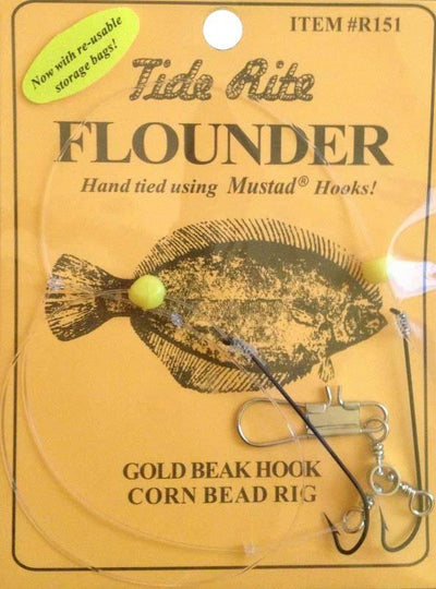 Tide Rite Fishing Rigs Pre-Tied Saltwater Fishing Rigs for Striped Bass, Fluke, Blackfish ...