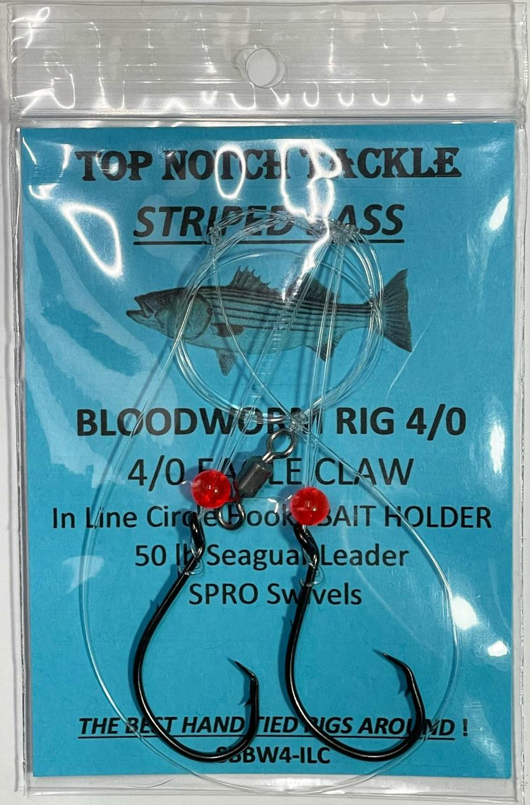 Top Notch Tackle Bloodworm Bait Holder Circle Hook Rig – Fisherman's Headquarters