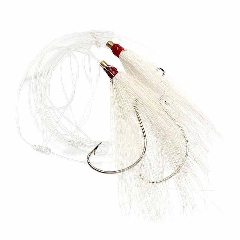 Tsunami Fluke Dual Bucktail Hi-Lo Rig – Fisherman's Headquarters