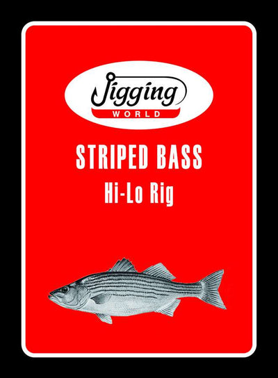 Jigging World SBRHL Striped Bass Hi-Lo Rig